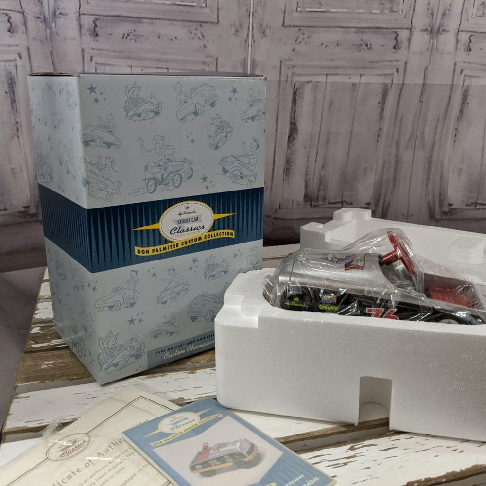 Hallmark Kiddie car 1998 NASCAR 50th anniversary c